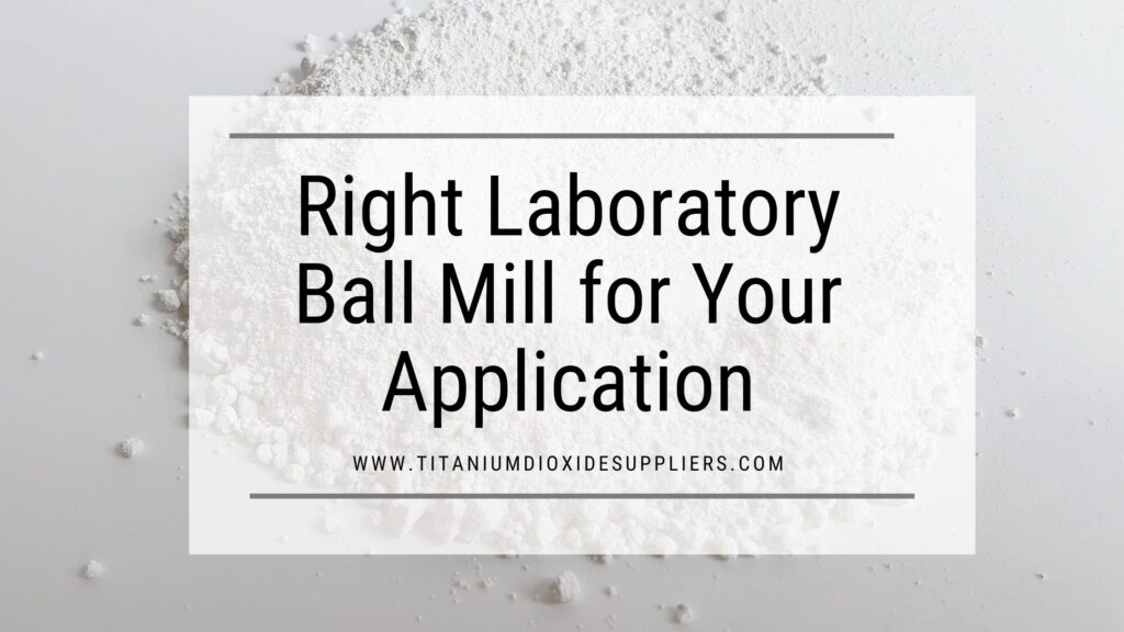 Laboratory Ball Mill
