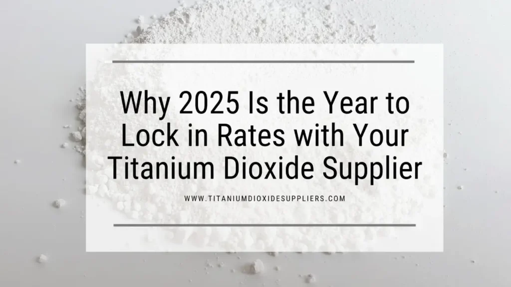 Titanium Dioxide Supplier