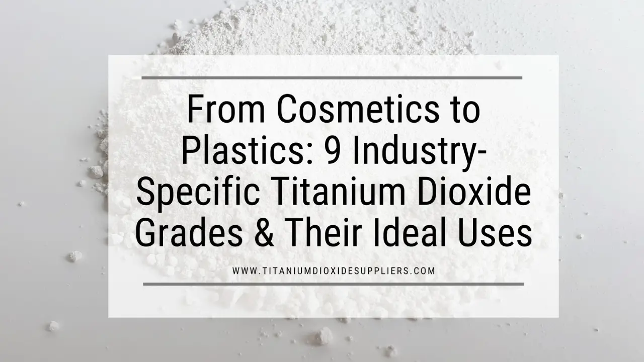 Titanium Dioxide Supplier