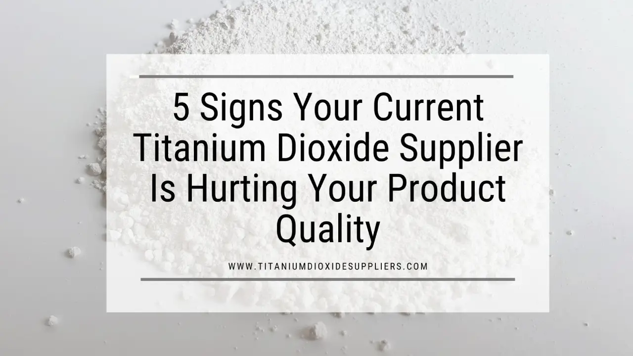 Titanium Dioxide Supplier