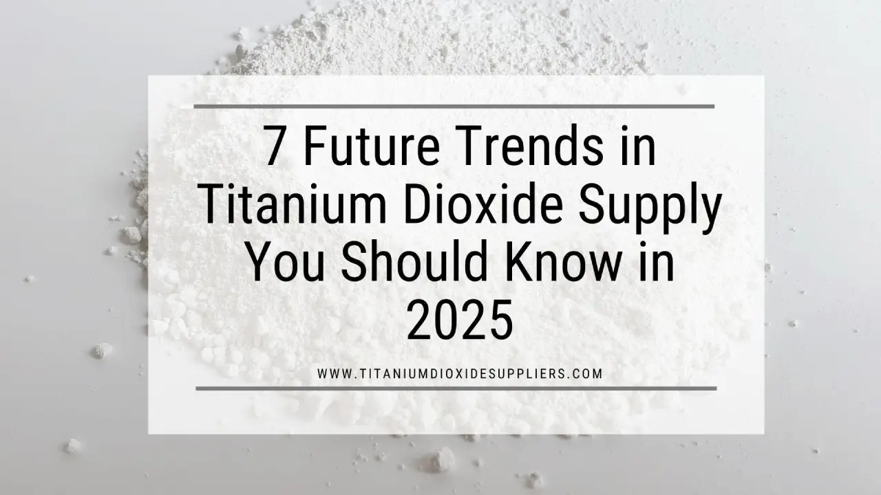 Titanium Dioxide Supplier