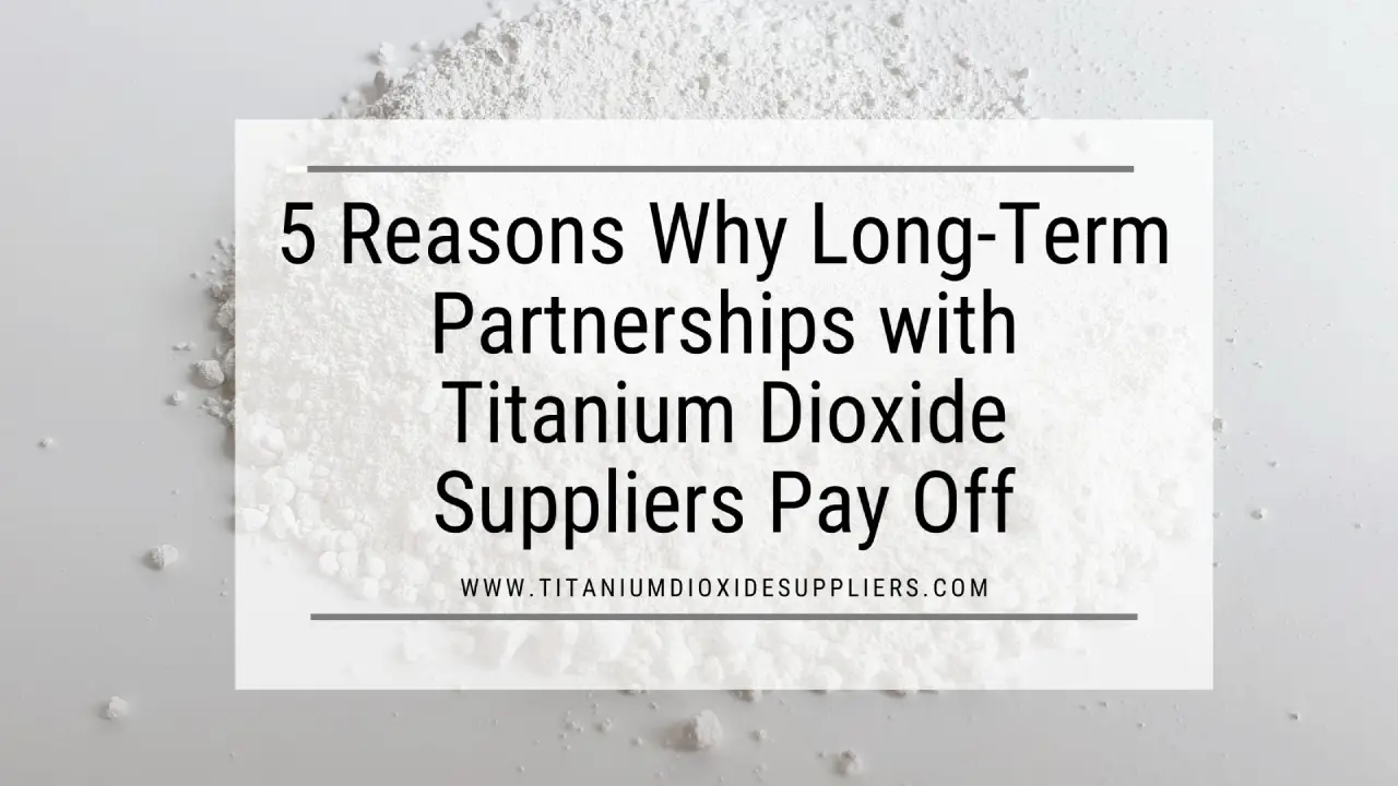 Titanium Dioxide Supplier