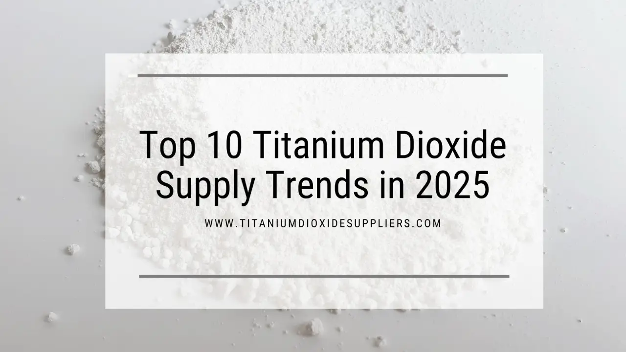 Titanium Dioxide Supplier