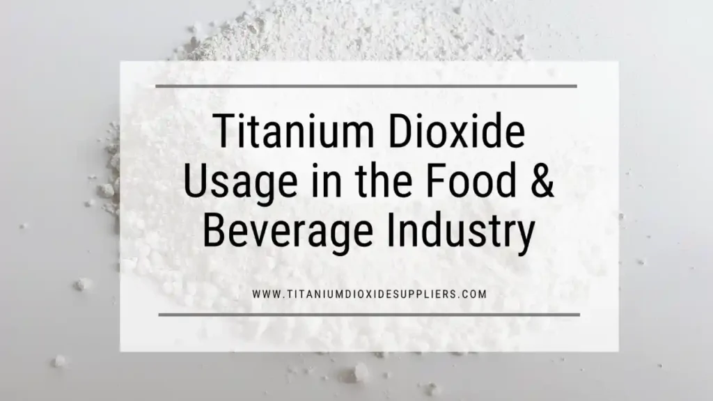 Titanium Dioxide Supplier
