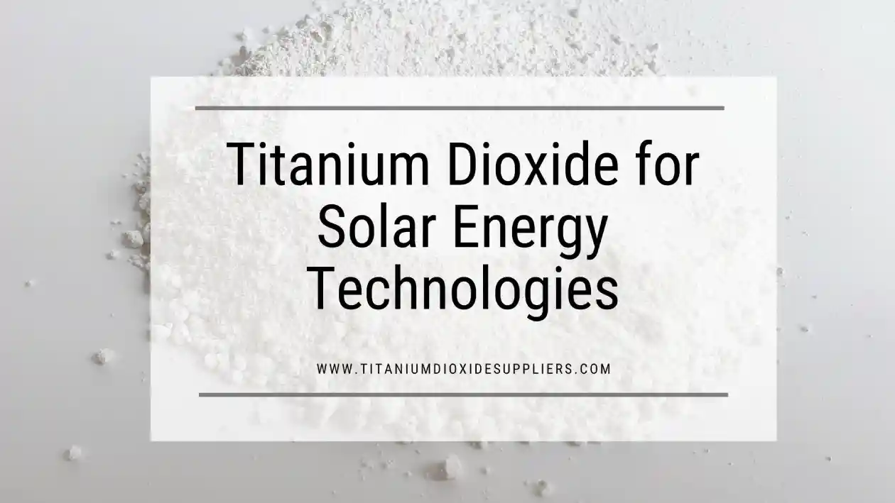 Titanium Dioxide Supplier