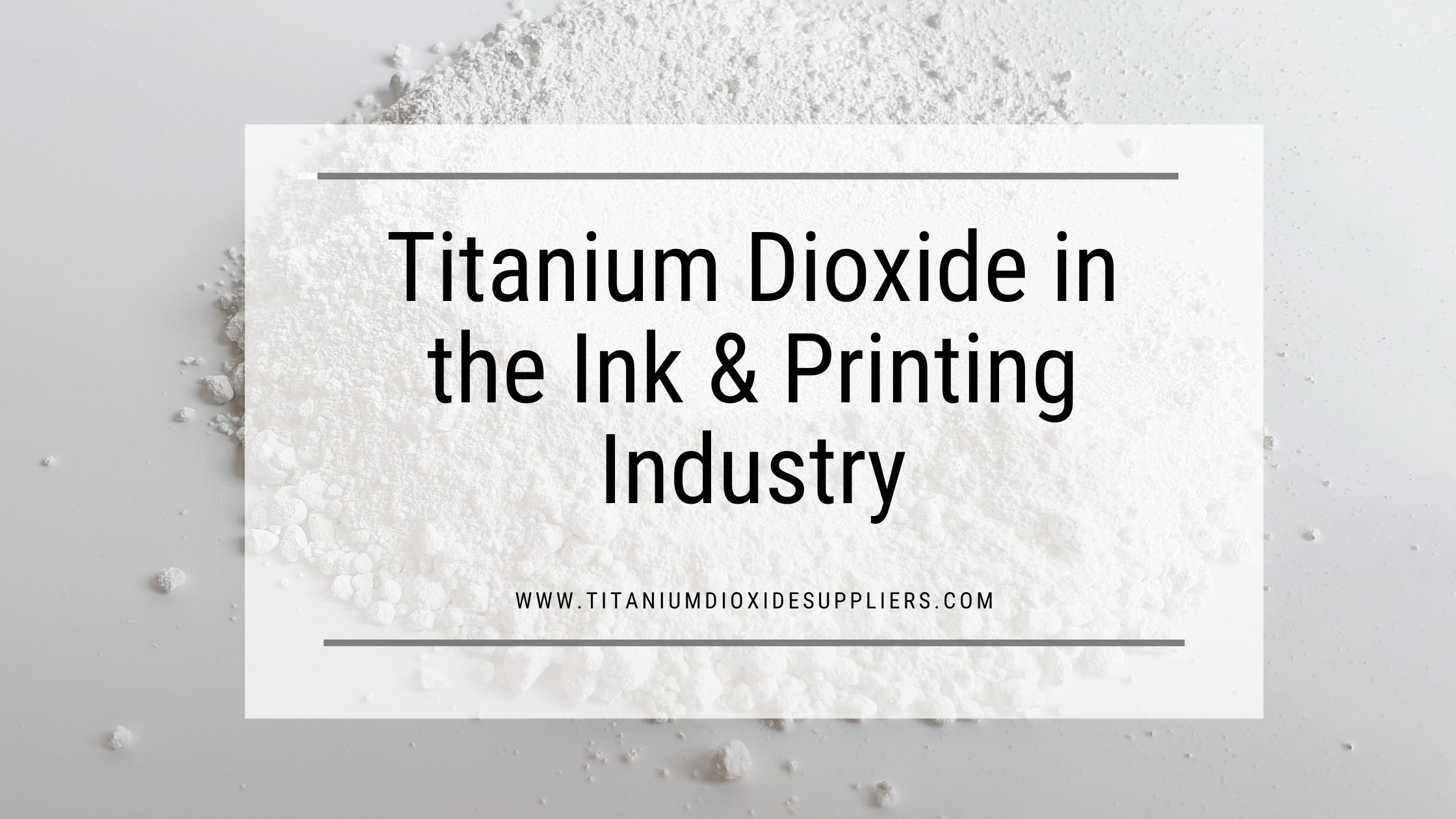 Titanium Dioxide Supplier
