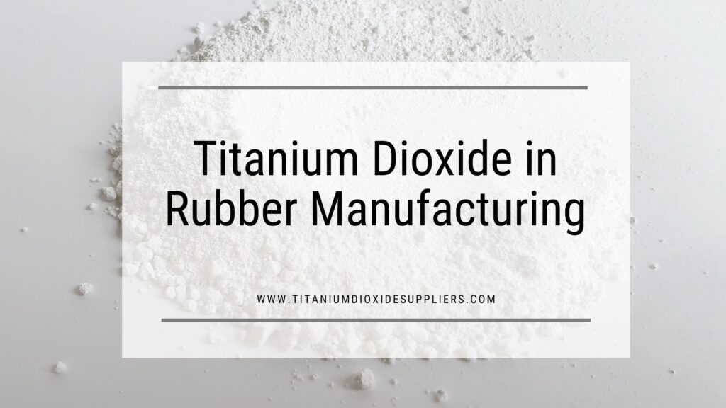 Titanium Dioxide Supplier