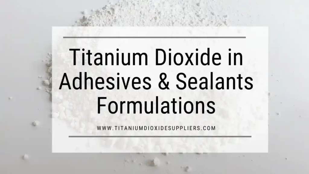 Titanium Dioxide Supplier