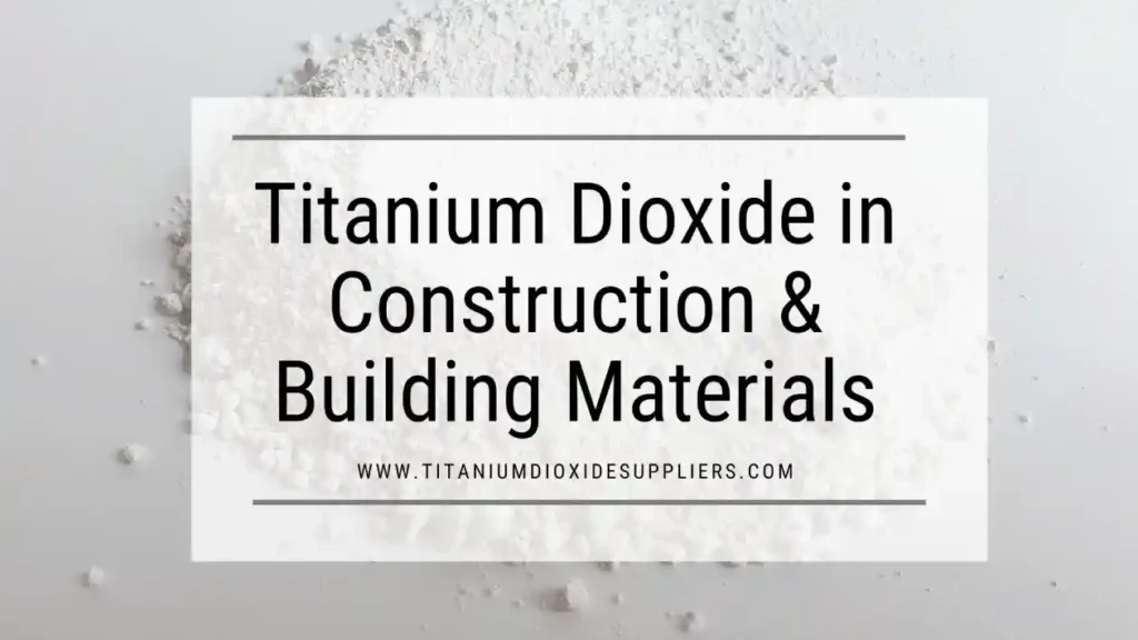Titanium Dioxide Supplier