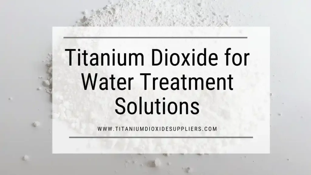 Titanium Dioxide Supplier