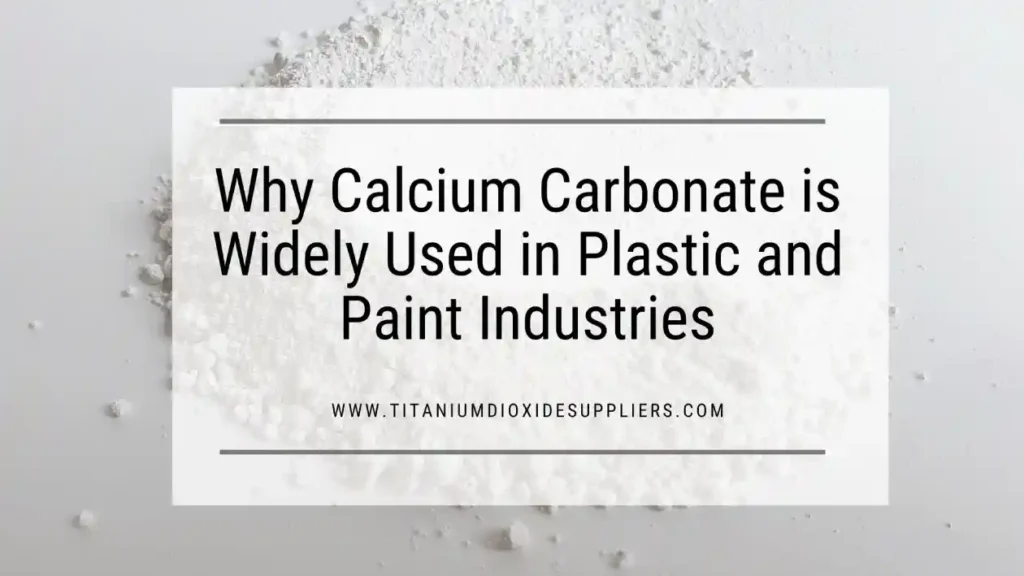Titanium Dioxide Supplier