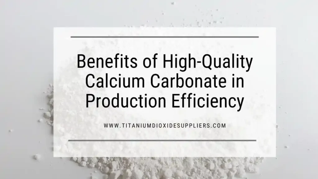Titanium Dioxide Supplier