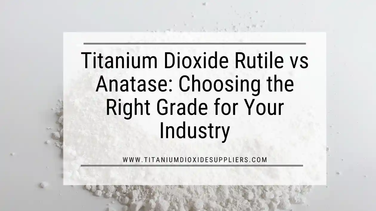 Titanium Dioxide Supplier