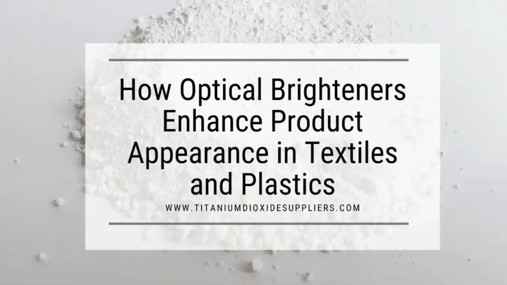 Titanium Dioxide Supplier