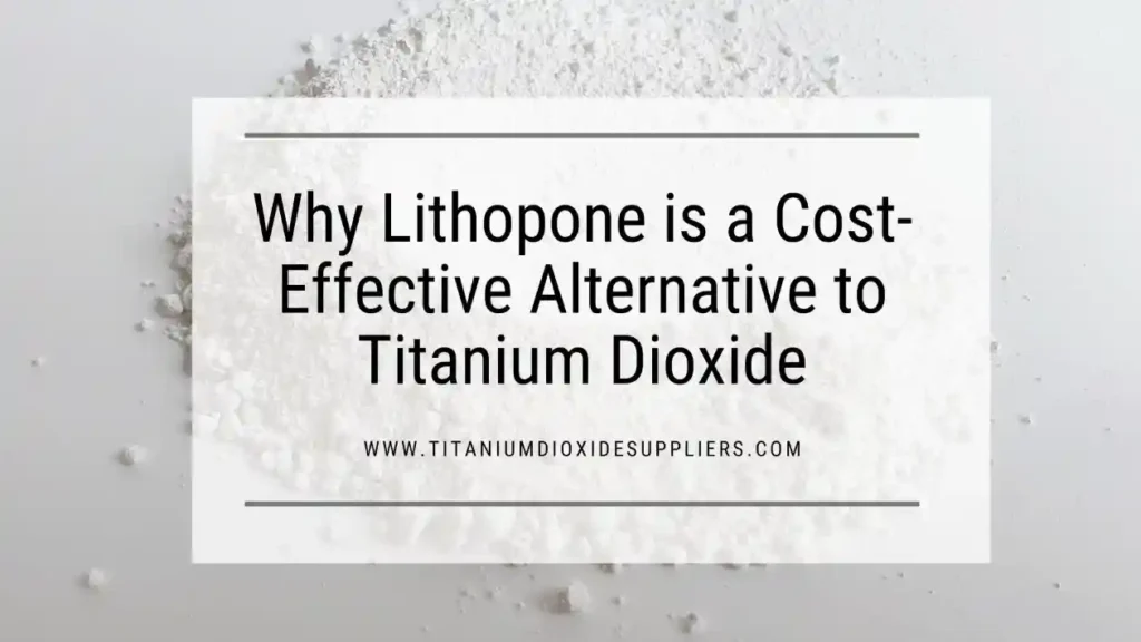 Titanium Dioxide Supplier