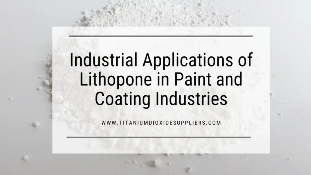 Titanium Dioxide Supplier