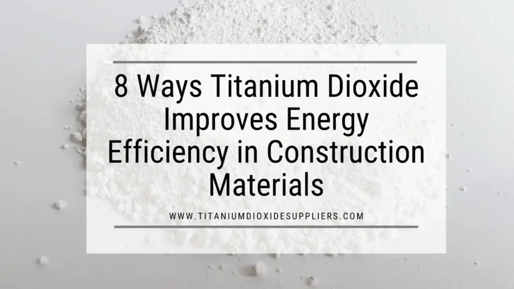 Titanium Dioxide Supplier