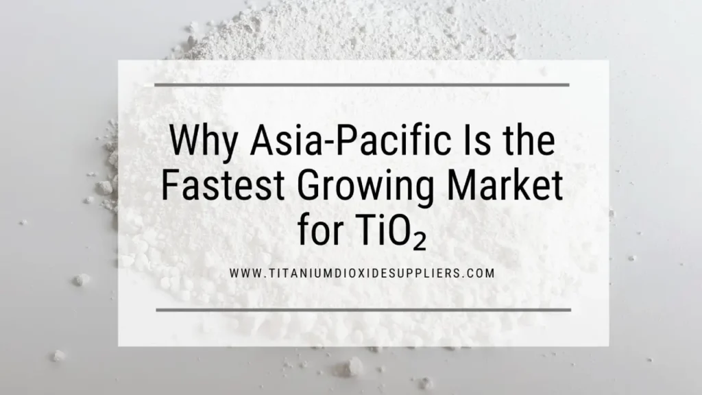 Titanium Dioxide Supplier