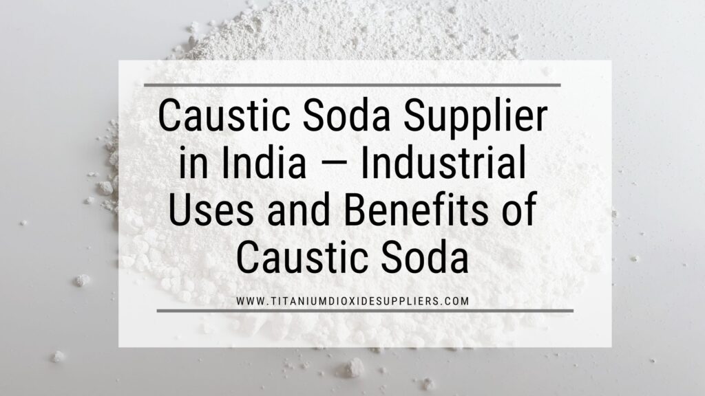 Caustic Soda Supplier